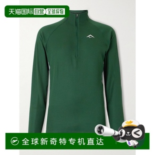 修身 1h可退 男士 香港直邮Nike Logo刺绣华尔夫针织汗速排半 耐克
