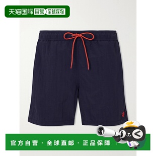 直筒中长Logo刺绣泳裤 男士 RZ0183M34 思琳 香港直邮Celine