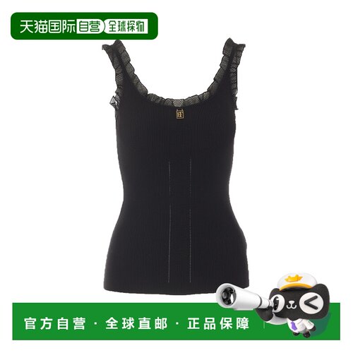 1h可退 欧洲直邮ELISABETTA FRANCHI 女士背心吊带 TK06B66E2110