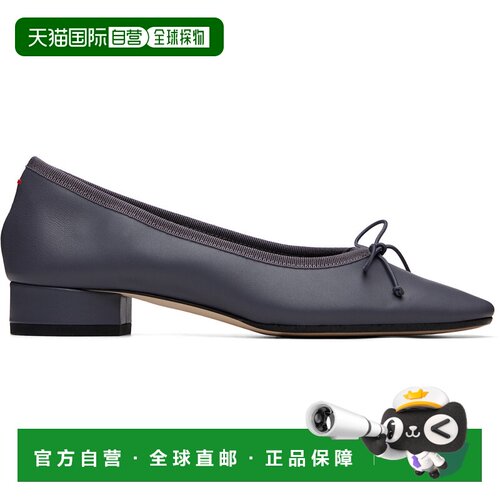 香港直邮aeyde 女士 紫色 Onda Round-Toe Ballet 低跟鞋 A11FL06