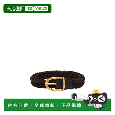 香港直邮Tom Ford Woven Suede Angled Buckle 腰带 TB314ICL095X