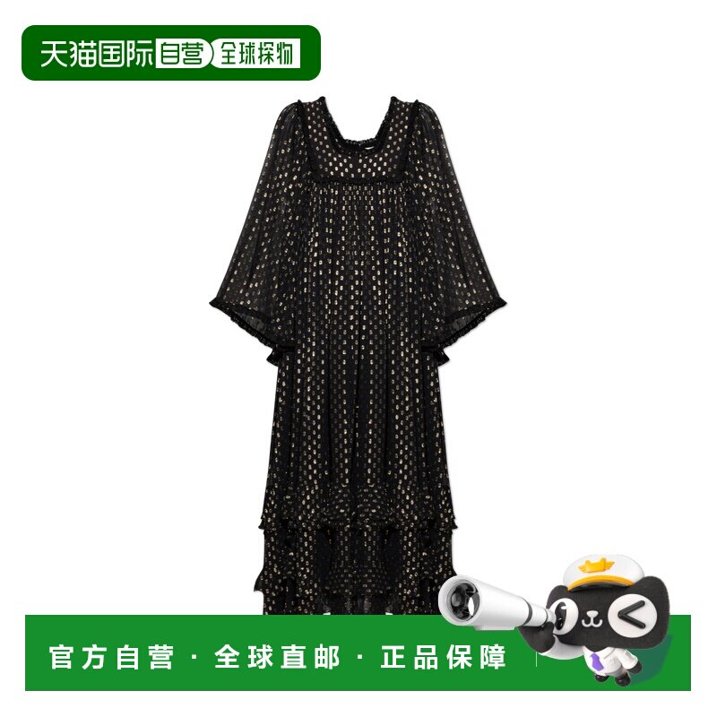 1h可退 香港直邮CHLOÉ 女士连衣裙 CH25SRO50414001 SS2025 黑色