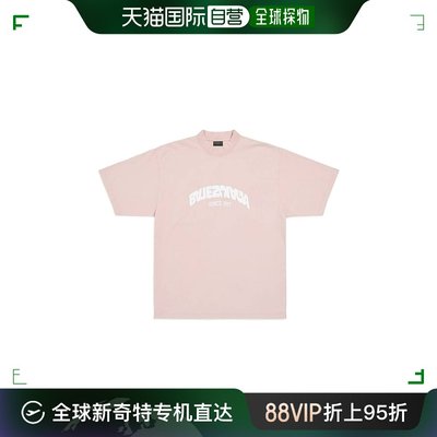 【99新未使用】香港直邮Balenciaga 巴黎世家 男士 圆领短袖T恤 7