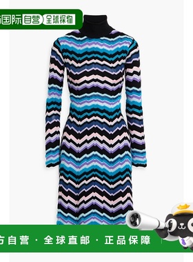 1h可退 香港直邮MISSONI 米索尼 女士 钩花连衣裙 DS24WG24BK036W