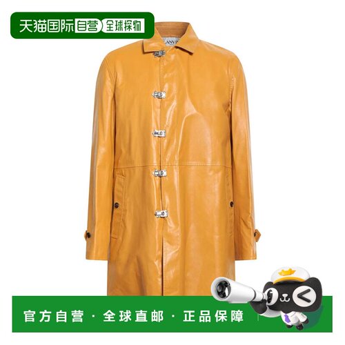 香港直邮Lanvin朗雯男士夹克皮衣 【付后1h可退】