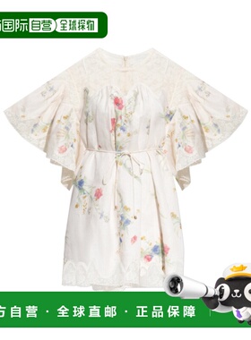 1h可退 香港直邮Zimmermann 短袖连衣裙 4547DSS252