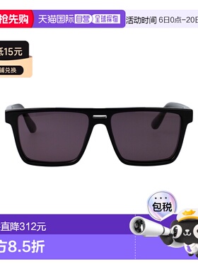 1h可退 香港直邮Calvin Klein 卡尔文 克莱恩 男士 黑色醋纤太阳