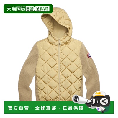 香港直邮Canada Goose HyBridge® 绗缝针织连帽羽绒服 6800L9844