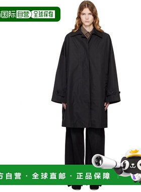1h可退 香港直邮toteme 女士 黑色 Car 风衣 254WRO0300FB0627001