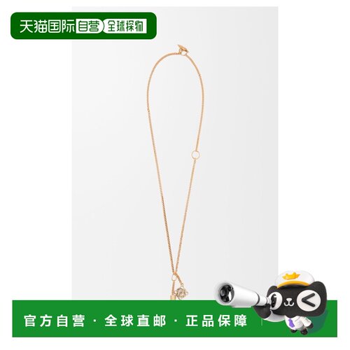 自营 欧洲直邮LOEWE/罗意威 女士金色黄铜吊坠新款【付后1h可退】