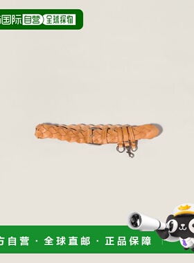 欧洲直邮MIUMIU（缪缪）Ceinture en cuir