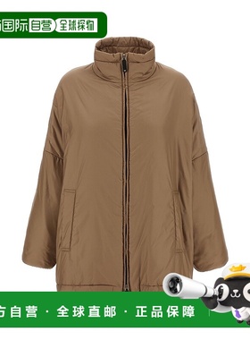 香港直邮MaxMara 麦斯玛拉 女士 MAX MARA CUBE 浅褐色外套 25294
