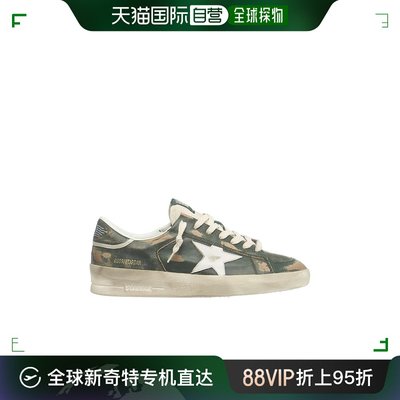 香港直邮Golden Goose Deluxe Brand 圆头低帮板鞋 GMF00667F0054