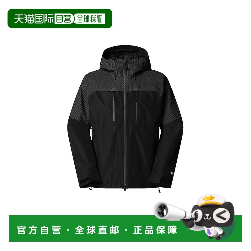 自营欧洲直邮The North Face北面 Devils Thumb男士黑色连帽夹克