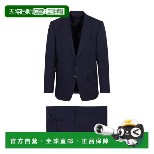 香港直邮TOM FORD 男士休闲套装 2LEN01WOS02HB740 SS2026 黑色