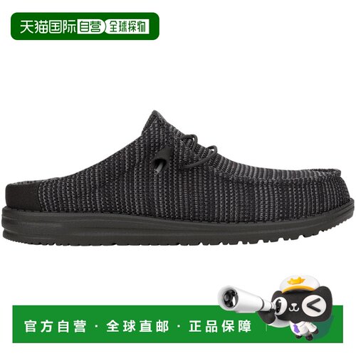自营欧洲直邮Crocs卡骆驰 Wally Slip Stretch Sox男士黑色针织便