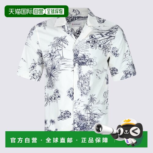 欧洲直邮moncler 男士 衬衫短袖休闲风