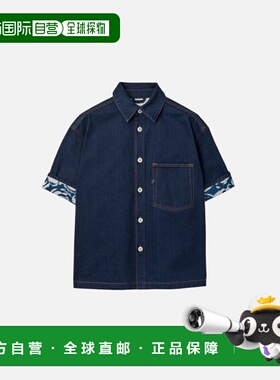 香港直邮BURBERRY 女士T恤 8080781A1503 SS2024 蓝色 BURBERRY B