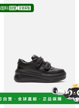 欧洲直邮ACNE (2025) 魔术贴厚底运动鞋牛皮球鞋网球鞋