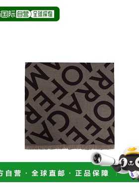 香港直邮Salvatore Ferragamo 字母斜纹围巾 520128高级感 正品