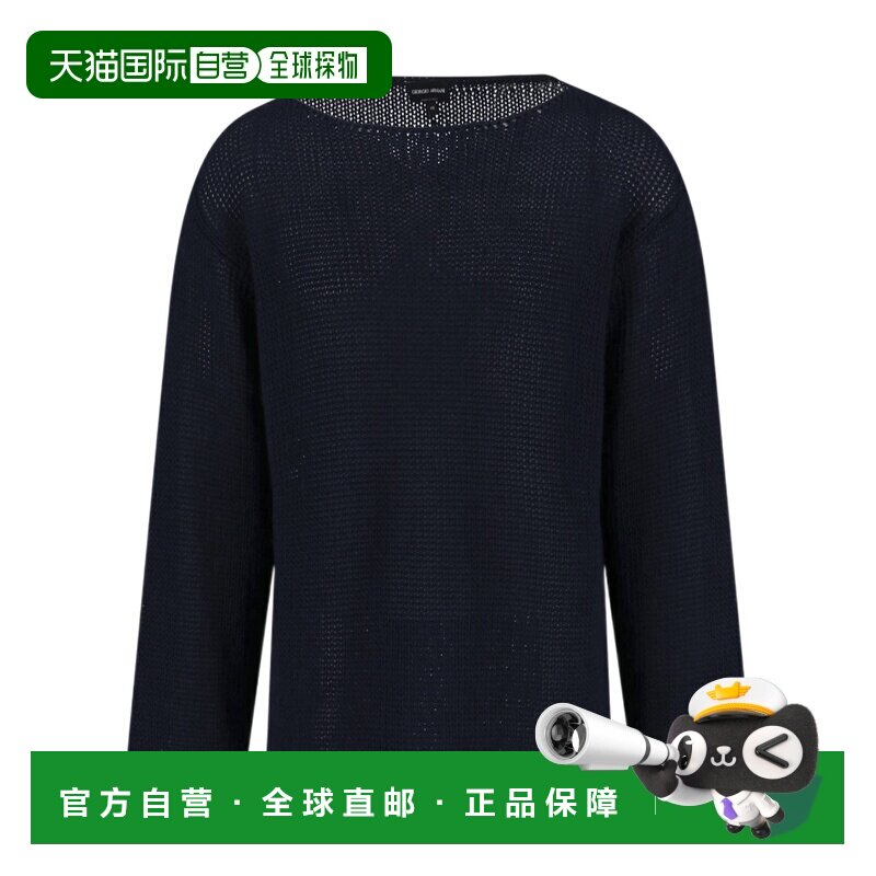 1h可退 香港直邮Giorgio Armani 圆领套头衫 GM003321AF25105长袖
