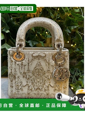 1h可退 香港直邮Dior Lady Dior 手提包 M0505OIRF