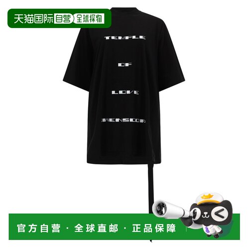 香港直邮rickowens瑞克 欧文斯DRKSHDW女士T恤 【付后1h可退】