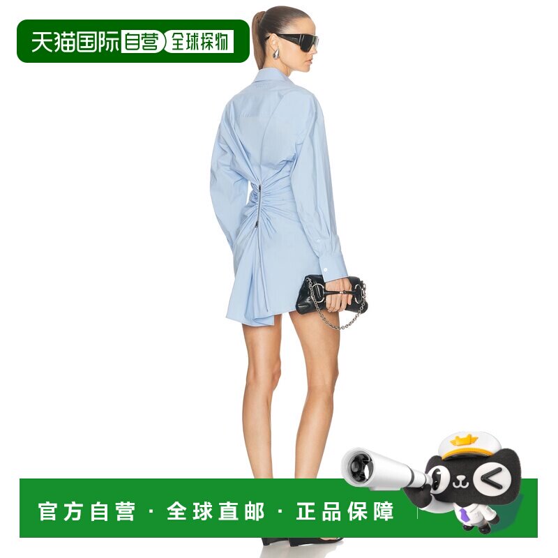 1h可退 美国直邮Alexander Wang 亚历山大 王 女士 长袖迷你衬衫