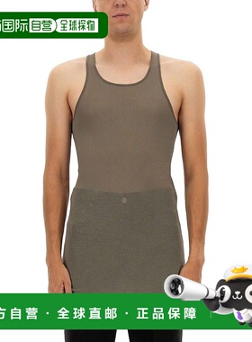 香港直邮rick owens 瑞克 欧文斯 男士 弧形下擺背心 RU02E1150MR