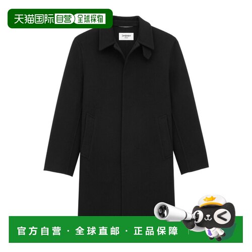香港直邮Saint Laurent 长袖大衣 842819Y060R外【付后1h可退】