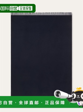 自营欧洲直邮Loro Piana 女士海军蓝羊绒围巾