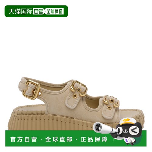 1h可退 香港直邮CHLOÉ 女士凉鞋 26S17KVI81N SS2026 浅棕色 CHLO