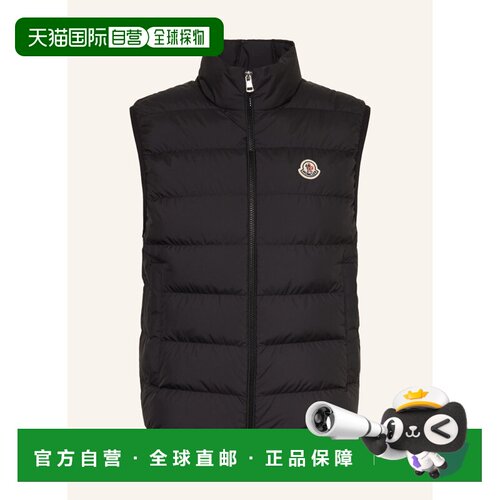香港直邮MONCLER 男士马甲 100323693513000 CO 黑色 CONTRIN Lig