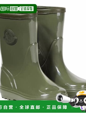 1h可退 香港直邮Moncler 盟可睐 女童 Petit Kickstream 雨靴童鞋