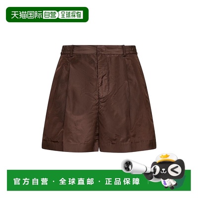 1h可退 香港直邮valentino 华伦天奴 男士 徽标休闲短裤 XV0RDC16