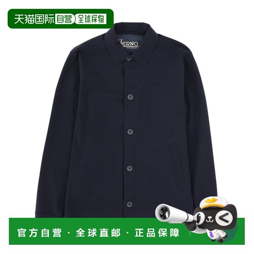 香港直邮HERNO 男士夹克 GI000602U12359S9200 SS2026 蓝色