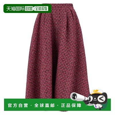 1h可退 香港直邮ALESSANDRA RICH 亚历山德拉.瑞秋 女士 花呢半身
