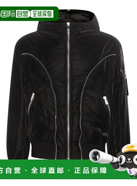 1h可退 香港直邮versace 范思哲 男士 logo标识棉服 10121601A088