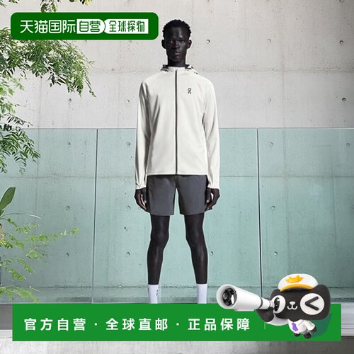 自营欧洲直邮ON昂跑 Performance男士暗夜蓝聚酰胺7寸跑步短裤