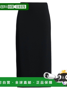1h可退 香港直邮THEORY 希尔瑞 女士 中长半身裙 black黑色 舒适
