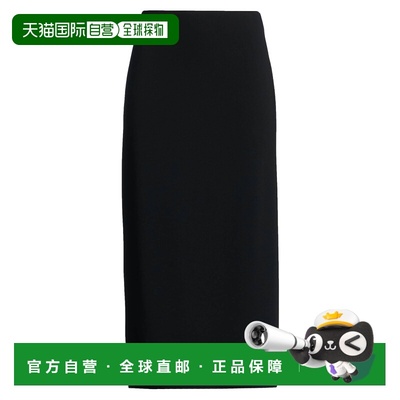 1h可退 香港直邮THEORY 希尔瑞 女士 中长半身裙 black黑色 舒适
