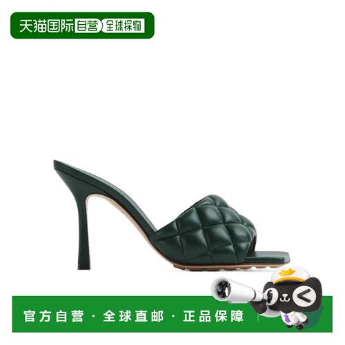 1h可退 【99新未使用】香港直邮Bottega Veneta Padded高跟凉鞋 5