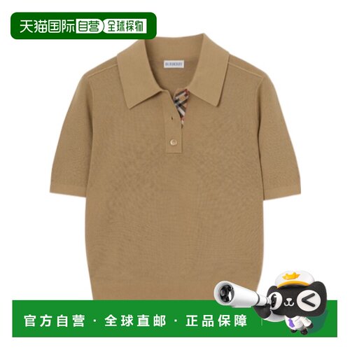 1h可退 香港直邮BURBERRY/博柏利 女士 短袖polo衫 26FW
