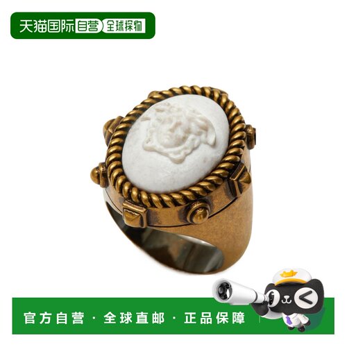 香港直邮VERSACE 女士戒指 10241271A006364JSP0 SS支付后1h可退