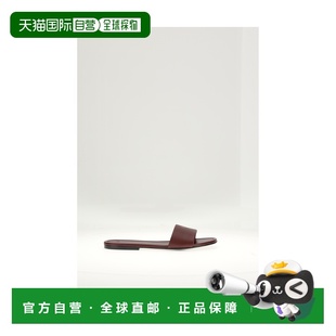 1h可退 香港直邮Celine 思琳 女士 CELINE CAPSULE 酒红凉鞋 3666