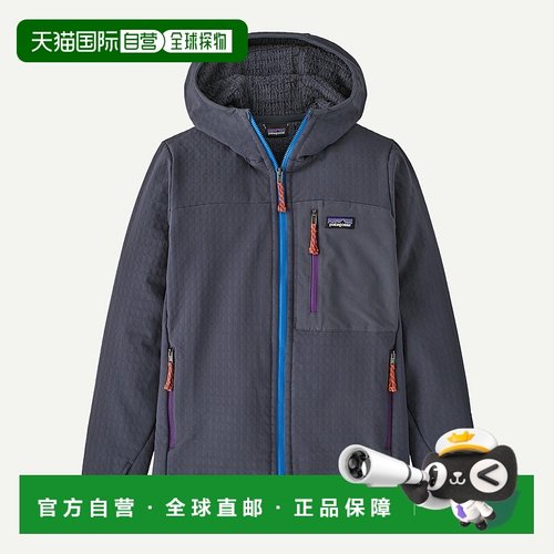 欧洲直邮PATAGONIA 儿童R2® TechFace连帽夹克