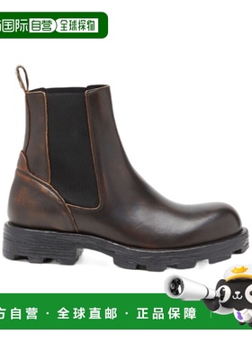 香港直邮26SS D-Hammer-Chelsea 皮革靴 Men