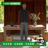 自营欧洲直邮Burberry博柏利 男士 黑色聚酰胺皮革骑士印章贴花羽