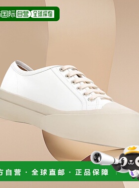 香港直发MARNI玛尼女士白色休闲运动鞋潮流质感SNZW003020P2722