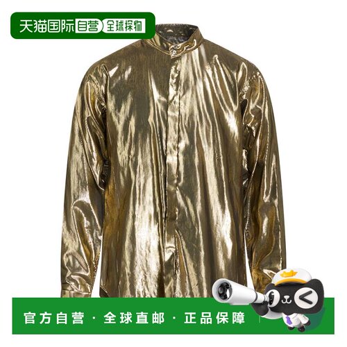 香港直邮Tom Ford 汤姆 福特 男士 纯色衬衫 metal金属色 舒适时